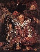 Frans Hals Shrovetide Revellers WGA oil painting reproduction